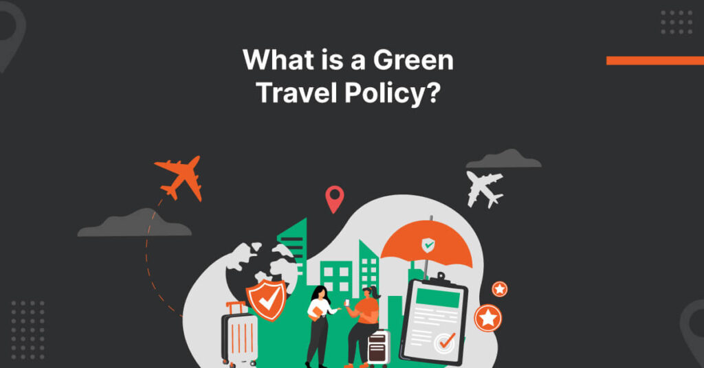 this image shows green travel policy